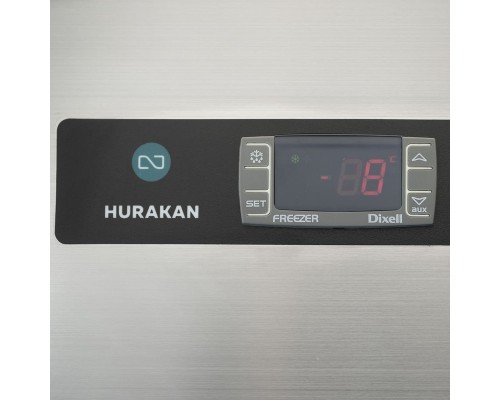 Морозильна шафа HURAKAN HKN-GX650BT INOX | 650 л, Нержавіюча сталь | BU HORECA