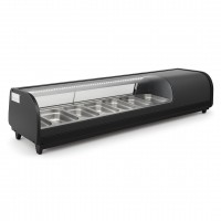 Вітрина холодильна для суші Hurakan HKN-VRS62L чорна