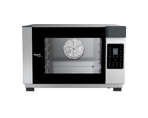 Піч конвекційна APACH AV04DC | 4 рівні, Сенсорний дисплей, Автоматична мийка | BU HORECA