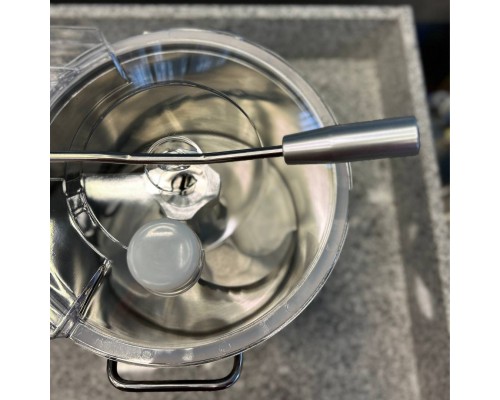 Кутер HURAKAN HKN-CL12 | 12 л, Плавне регулювання швидкості, Двоярусний ніж | BU HORECA