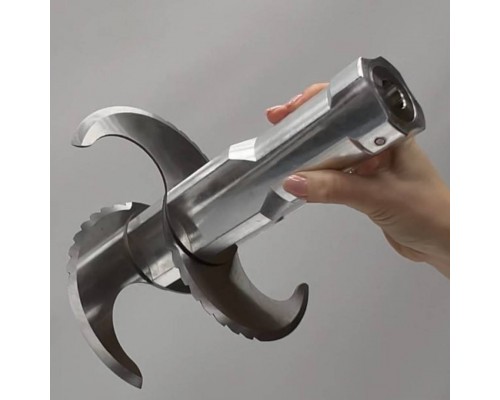 Кутер HURAKAN HKN-CL12 | 12 л, Плавне регулювання швидкості, Двоярусний ніж | BU HORECA