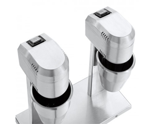 Міксер для молочних коктейлів HURAKAN HKN-FR2GD | 2 пости, 2 швидкості | BU HORECA