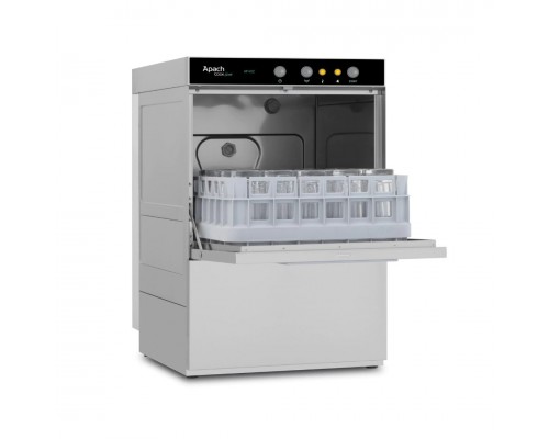 Посудомийна машина фронтальна APACH AF400 DD | 30/40 касет/год, Дозатор | BU HORECA