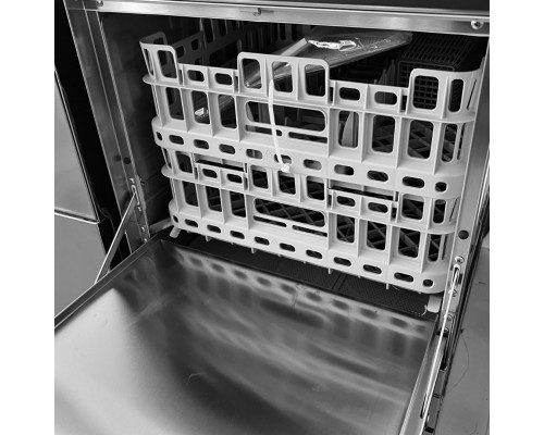 Посудомийна машина фронтальна APACH AF400 DD | 30/40 касет/год, Дозатор | BU HORECA