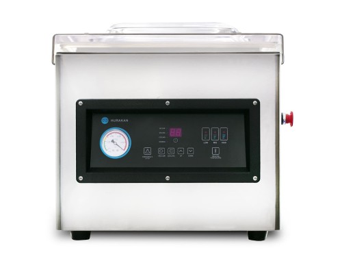 Вакуумний пакувальник HURAKAN HKN-VAC400 | 390 мм планка, 20 м³/год помпа | BU HORECA