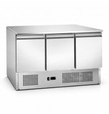 Стіл холодильний Hurakan HKN-GNL3TNS 3-х дверний з нижнім розміщенням агрегату