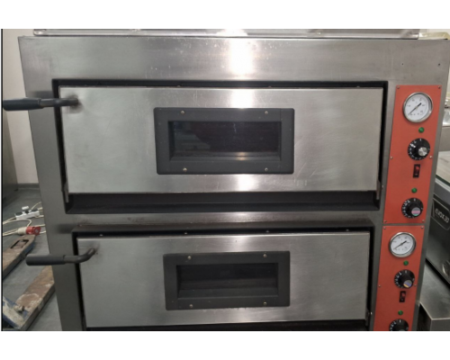 Печь для пиццы GGF 4+4 (2 уровня) - 8 пицц по 30 см | BU Horeca Печь для пиццы GGF 4+4 (2 уровня) - 8 пицц по 30 см | BU Horeca