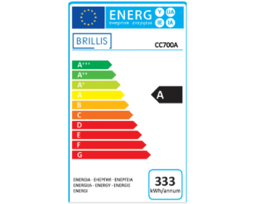 Шафа холодильна BRILLIS CC700A | 1 двері, нержавійка, GN 2/1 | Гарантія 2 роки Шафа холодильна BRILLIS CC700A | 1 двері, нержавійка, GN 2/1 | Гарантія 2 роки