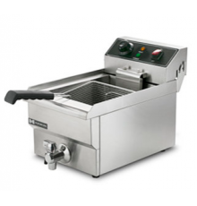 Фритюрниця HURAKAN HKN-FT10N | 10 л, З краном | Професійна | BU HORECA