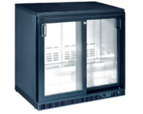 Шкаф барный холодильный HURAKAN HKN-GXDB250-SL | 250 л, Стеклянная раздвижная дверь | BU HORECA Шкаф барный холодильный HURAKAN HKN-GXDB250-SL | 250 л, Стеклянная раздвижная дверь | BU HORECA