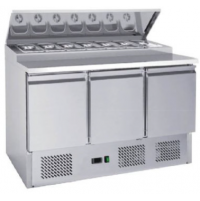 Солодета HURAKAN HKN-GXSD3GN-SC | 3-дверная, GN 1/6, 1365мм | BU HORECA