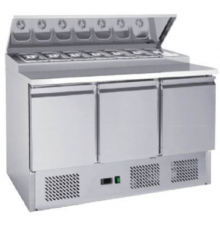 Солодета HURAKAN HKN-GXSD3GN-SC | 3-дверная, GN 1/6, 1365мм | BU HORECA