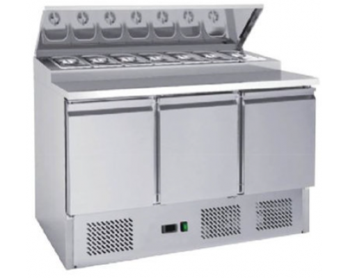 Солодета HURAKAN HKN-GXSD3GN-SC | 3-дверная, GN 1/6, 1365мм | BU HORECA Солодета HURAKAN HKN-GXSD3GN-SC | 3-дверная, GN 1/6, 1365мм | BU HORECA