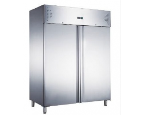 Холодильный шкаф HURAKAN HKN-GX1410TN INOX | 1400 л, 3 полки, нержавеющая сталь | BU HORECA Холодильный шкаф HURAKAN HKN-GX1410TN INOX | 1400 л, 3 полки, нержавеющая сталь | BU HORECA