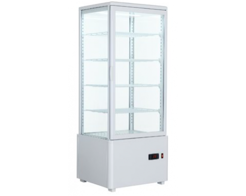 Холодильная витрина HURAKAN HKN-UPD98W WHITE | 98 л, LED, 4 полки | BU HORECA Холодильная витрина HURAKAN HKN-UPD98W WHITE | 98 л, LED, 4 полки | BU HORECA