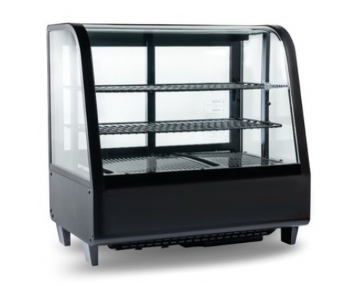 Холодильная витрина HURAKAN HKN-LPD100B | 100 л, LED, Раздвижная дверь | BU HORECA Холодильная витрина HURAKAN HKN-LPD100B | 100 л, LED, Раздвижная дверь | BU HORECA