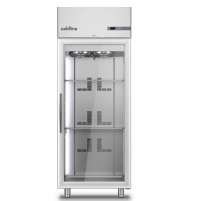 Холодильный шкаф Master 650 | 1 стеклянная дверь, 573 л, 0°...+10°C, GN2/1, Класс E | BU HORECA
