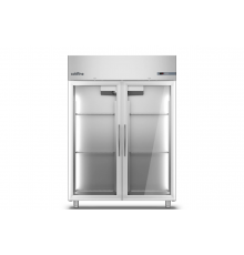 Морозильна шафа Master 1400 BT | 2 скляні двері, 1356 л, -18°...-22°C, GN2/1, Клас E | BU HORECA