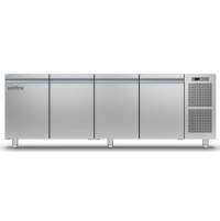 Холодильный стол Smart GN 4 двери, 599 л, -2°...+8°C, без столешницы, Класс B | BU HORECA