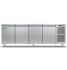 Холодильный стол Smart GN 4 двери, 599 л, -2°...+8°C, без столешницы, Класс B | BU HORECA