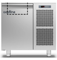 Холодильний стіл Saladette GN | 1 двері, 130 л, -2°...+8°C, без стільниці, H 760 мм, Клас A | BU HORECA