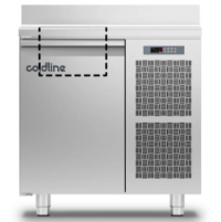 Холодильный стол Saladette GN | 1 дверь, 110 л, -2°...+8°C, со столешницей и бортом, H 660 мм | BU HORECA