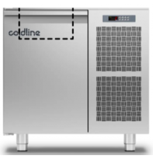 Холодильний стіл Saladette GN | 1 двері, 110 л, -2°...+8°C, без стільниці, H 660 мм, Клас A | BU HORECA