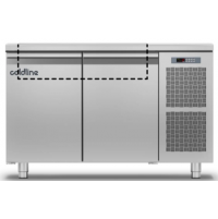 Холодильный стол Saladette GN | 2 двери, 303 л, -2°...+8°C, со столешницей, H 760 мм | BU HORECA