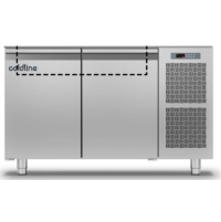 Холодильный стол Saladette GN | 2 дверь, 303 л, -2°...+8°C, без столешницы, H 760 мм, Класс A | BU HORECA