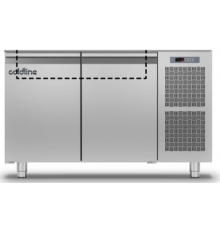 Холодильний стіл Saladette GN | 2 двері, 303 л, -2°...+8°C, без стільниці, H 760 мм, Клас A | BU HORECA
