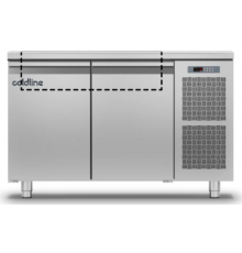 Холодильний стіл Saladette GN | 2 двері, 256 л, -2°...+8°C, зі стільницею, H 660 мм | BU HORECA