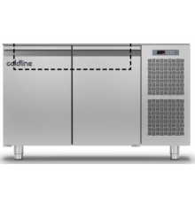Холодильний стіл Saladette GN | 2 двері, 256 л, -2°...+8°C, без стільниці, H 660 мм, Клас A | BU HORECA
