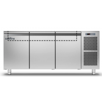 Холодильний стіл Saladette GN | 3 двері, 403 л, -2°...+8°C, без стільниці, H 660 мм, Клас A | BU HORECA