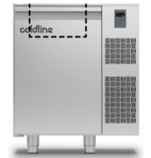 Холодильний стіл Saladette GN | 1 двері, 110 л, -2°...+8°C, без стільниці, H 660 мм, під виносний холод | BU HORECA
