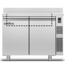 Холодильний стіл Saladette GN | 2 двері, 280 л, -2°...+8°C, зі стільницею та бортом, H 710 мм, під виносний холод | BU HORECA