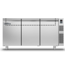 Холодильний стіл Saladette GN | 3 двері, 403 л, -2°...+8°C, без стільниці, H 660 мм, під виносний холод | BU HORECA