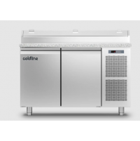 Холодильный стол Prep-Station GN1/1 с гранитной столешницей: 2 двери, -2°...+8°C, встроенный агрегат