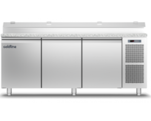 Холодильний стіл Prep-station EN60x40 | 3 двері, 658 л, -2°...+8°C, гранітна стільниця GN1/6, H 760 мм | BU HORECA Холодильний стіл Prep-station EN60x40 | 3 двері, 658 л, -2°...+8°C, гранітна стільниця GN1/6, H 760 мм | BU HORECA