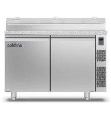 Холодильный стол Prep-station EN60x40 2 дверь, 421 л, -2°...+8°C, гранитная столешница GN1/3, H 760 мм, под выносной холод | BU HORECA