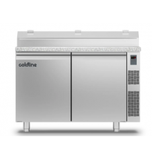 Холодильный стол Prep-station EN60x40 2 дверь, 421 л, -2°...+8°C, гранитная столешница GN1/3, H 760 мм, под выносной холод | BU HORECA