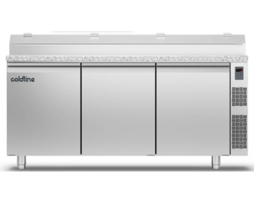 Холодильный стол Prep-station EN60x40 3 дверь, 607 л, -2°...+8°C, гранитная столешница GN1/3, H 710 мм, под выносной холод | BU HORECA Холодильный стол Prep-station EN60x40 3 дверь, 607 л, -2°...+8°C, гранитная столешница GN1/3, H 710 мм, под выносной холод | BU HORECA