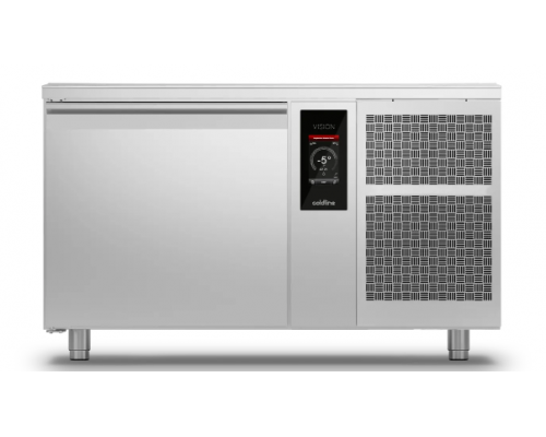 Шкаф-стол шоковой заморозки Vision F 7 противней GN/EN, со столешницей, -40°...+65°C, под выносной холод | BU HORECA Шкаф-стол шоковой заморозки Vision F 7 противней GN/EN, со столешницей, -40°...+65°C, под выносной холод | BU HORECA