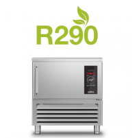 Шафа шокової заморозки Vision NUVO | 5 противнів GN/EN, -40°...+85°C, вбудований агрегат R290 | BU HORECA