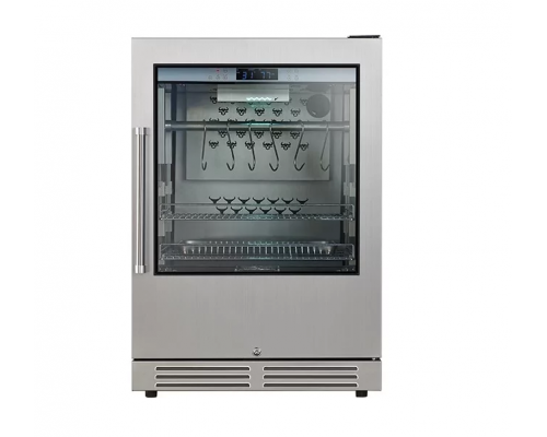 Шафа для дозрівання м'яса Frosty H150S | 150 л, +1...+22°C, 70-85% вологість, скляні двері | BU HORECA Шафа для дозрівання м'яса Frosty H150S | 150 л, +1...+22°C, 70-85% вологість, скляні двері | BU HORECA