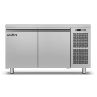 Стол холодильный Pastry EN60x40 2 дверной, -2°...+8°C, со столешницей, 710 мм, R290, класс B | BU HORECA