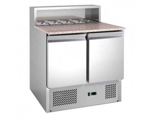 Холодильний стіл Gooder PS900 | Для піци, Граніт, 2 двері | BU HORECA Холодильний стіл Gooder PS900 | Для піци, Граніт, 2 двері | BU HORECA