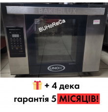 Печь конвекционная Unox XEFT-04HS-ELDP б/у | 4 уровня, 220В, Парасувлажнение | Гарантия