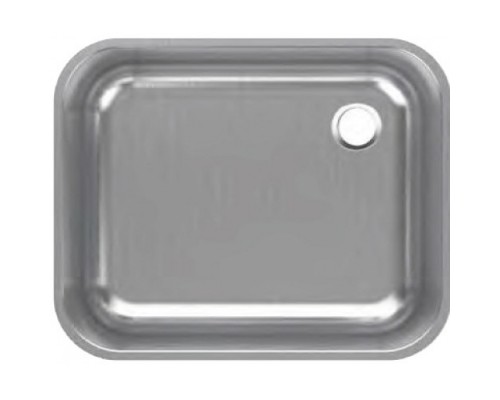 Раковина нержавеющая 40x50x25 см, AISI 304, левая | Bilge | BU HORECA Раковина нержавеющая 40x50x25 см, AISI 304, левая | Bilge | BU HORECA