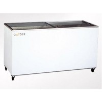 Морозильный сундук Gooder UDD 500 SC | 484 л, Прямое стекло, 6 корзин | BU HORECA