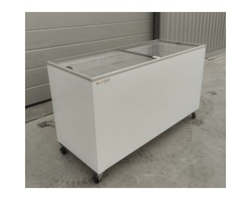 Морозильна скриня Gooder UDD 500 SC | 484 л, Пряме скло, 6 корзин | BU HORECA Морозильна скриня Gooder UDD 500 SC | 484 л, Пряме скло, 6 корзин | BU HORECA